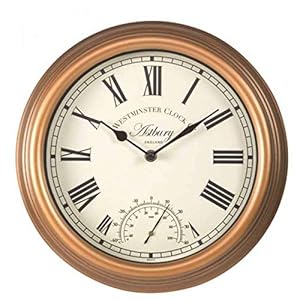 Astbury 12” Wandklok & Thermometer