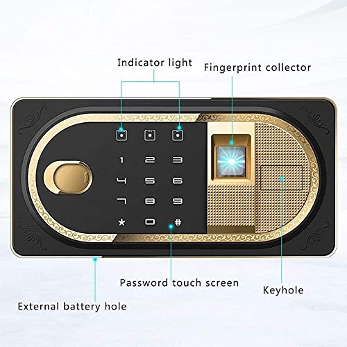 Coffre-fort électronique à empreinte digitale CLSDRZC pour la sécurité à domicile - 3
