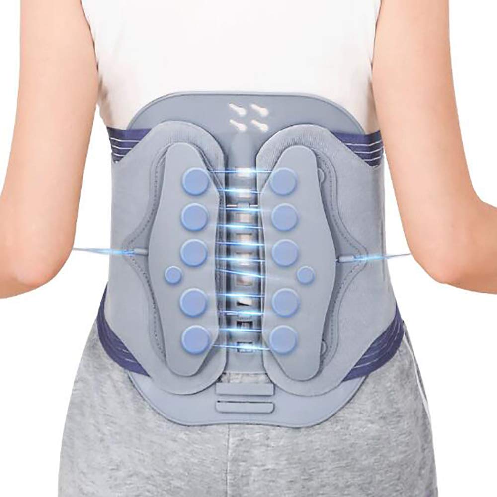 Lombare Fascia Cintura Schiena - Supporto di cartilagine bionica - Trattore per ernia del Disco Lombare - per alleviare Il Dolore Lombare,XL