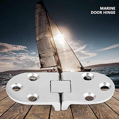 Pack of 2 Marine Hinges 6.7 cm / 2.6 Inch Folding Table Hinges Door Hinges Boat Stainless Steel Hinges Connector Stamp Cabinet for Marine Cabin Door - Image 3