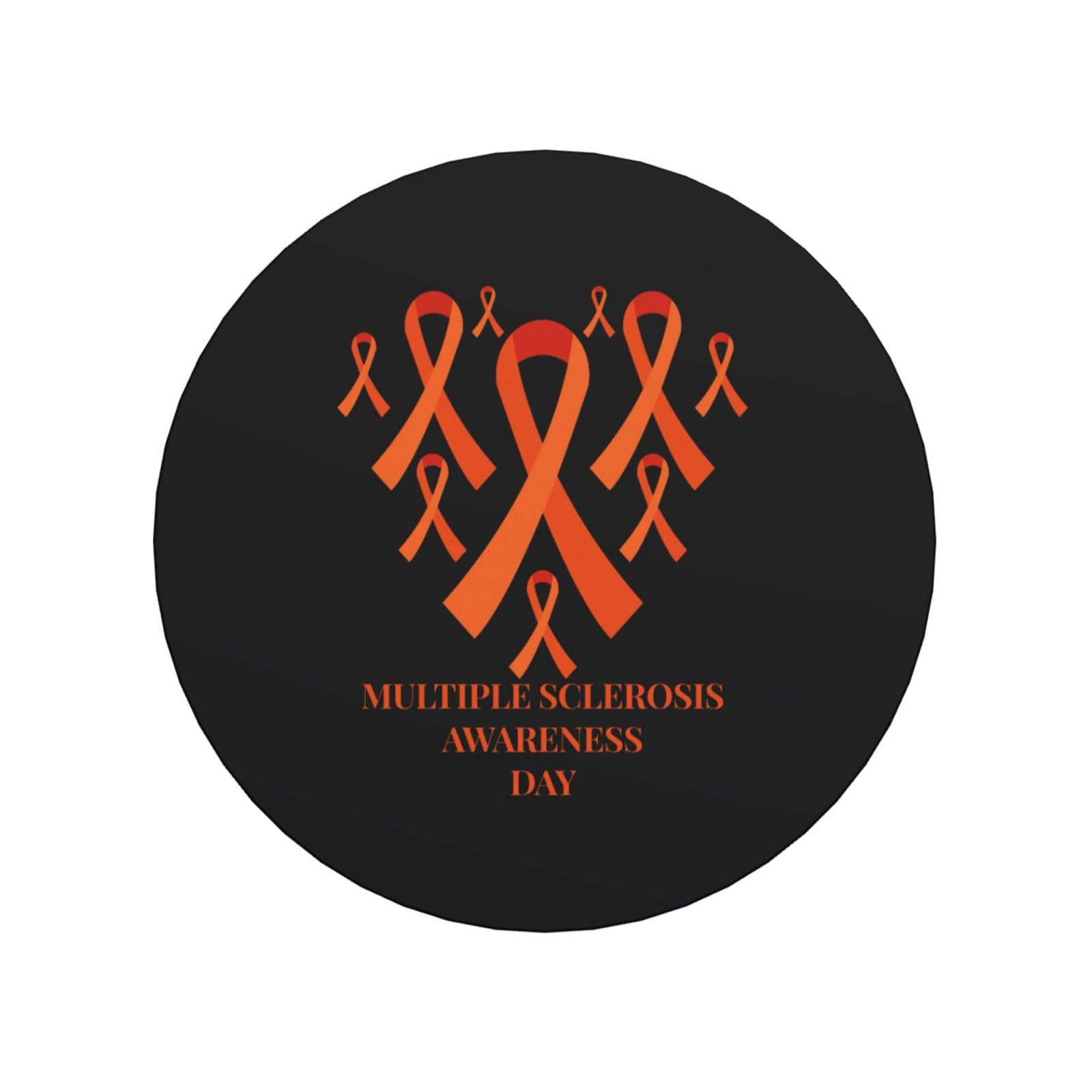Ms Multiple Sclerosis Awareness Fridge Magnets One Size Refrigerator Soft Magnetic Sticker Decoration Supplies For Kitchen Office Party Whiteboard