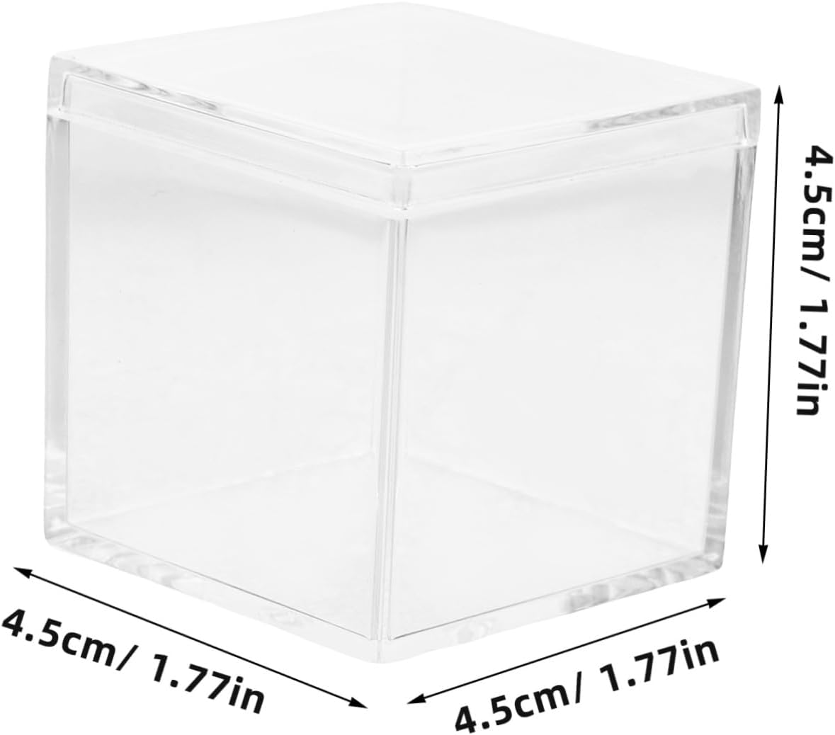 ERINGOGO 9pcs Xmas Mini Candy Box Square Storage Box with Lid image 2