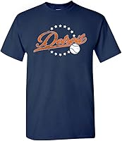 Vista 4 de Camiseta de hombre estilo vintage para aficionados al béisbol
