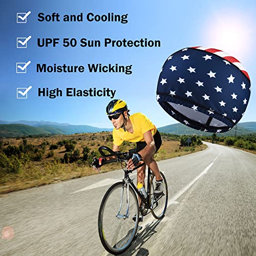Vidsel 4Pcs Cooling Skull Cap, Sweat Wicking Running Hats Helmet Liner Hard Hat, Head Cap Beanie Cycling Skull Caps Under Helmet Caps For Women And Men #TOP2