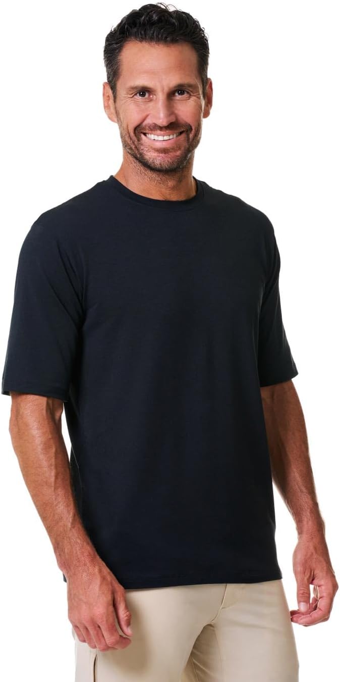 Men's Short Sleeve T-Shirt - UPF 50+ Sun Protection - Morada