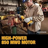 DEWALT 20V MAX* Angle Grinder Tool Cordless Brushless, 4 1/2 Inch, with Paddle Switch and Kickback Brake, Tool Only (DCG413B) — image 5