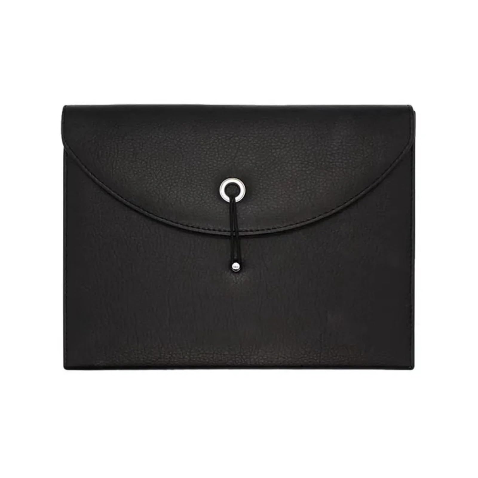 Portadocumenti A4 in Pelle PU Borsa portadocumenti in pelle PU impermeabile con 13 tasche, portadocumenti espandibile, portatile, multifunzionale, formato A4(Black)
