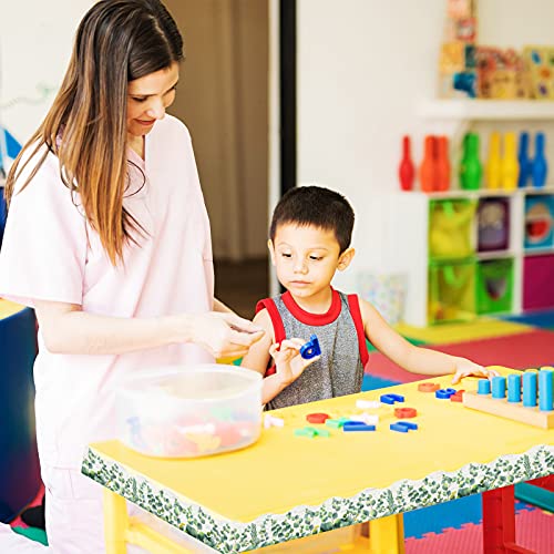 Outus Eucalyptus Border Bulletin Board Classroom Boho Bulletin Wall Decor Trim Border Decor Wall Decals Border Tropical Leaves Greenery Wall Decoration (Vintage Style, 59Ft) #TOP4