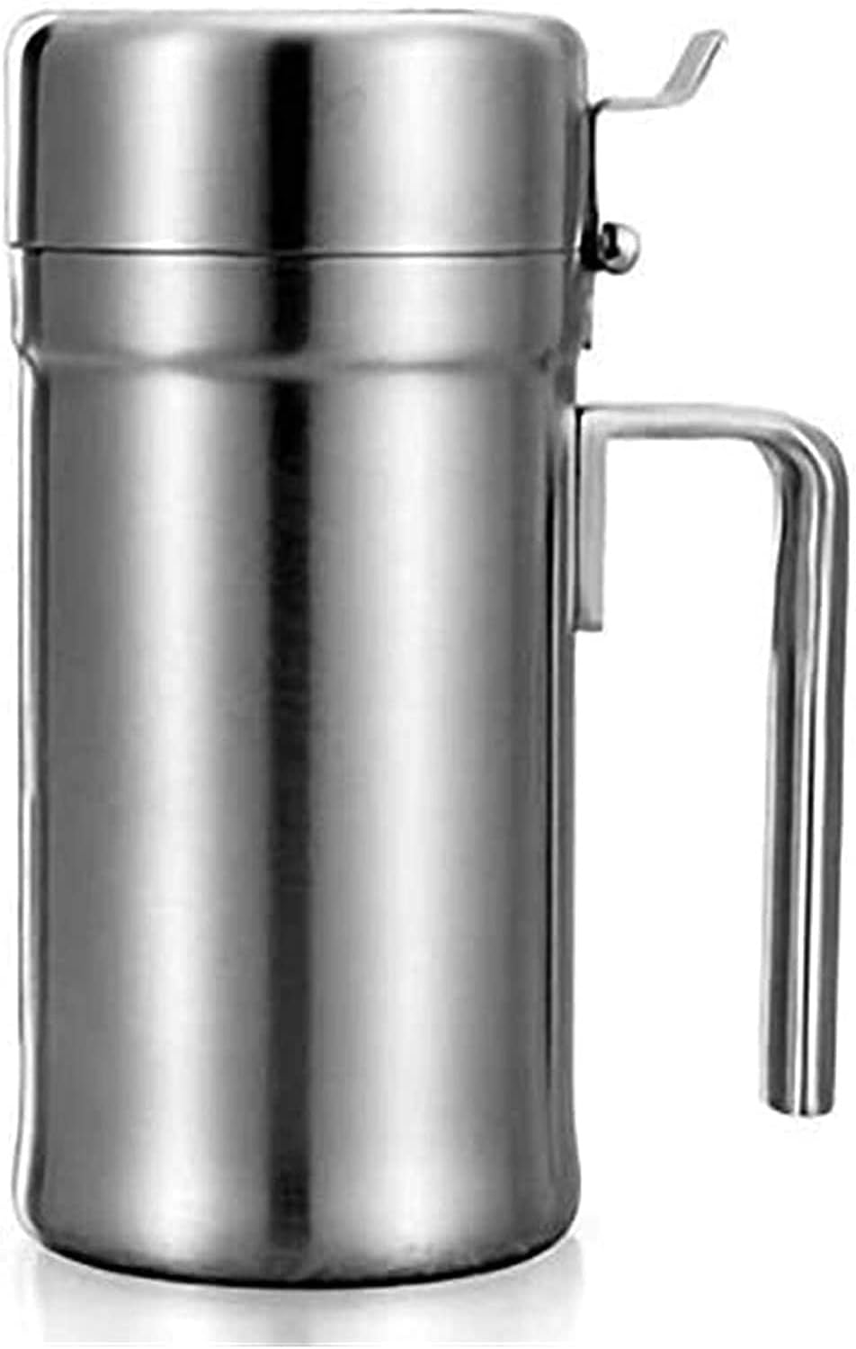 Oil and Vinegar Dispenser Oil and Vinegar Dispenser, Stainless Steel Oil Bottle Condiment Bottles Edible Oil Dispensing Container cooking