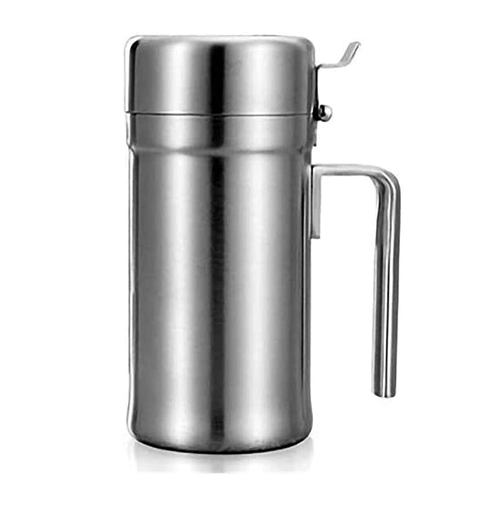 Set Olio e aceto Dispenser for Olio e aceto, Bottiglie for condimenti for Bottiglie di Olio in Acciaio Inossidabile Contenitore for l'erogazione di Olio commestibile Oliera
