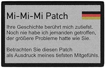 Copytec Patch Mi-Mi-Mi Colleague Soldier Instructor Whining Rum Howling at Work #45110