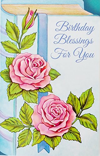 Birthday Blessings For You - Religious Greeting Card - "May