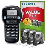Etichettatrice portatile Dymo LabelManager con 3 bobine di nastro
