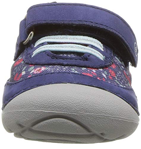 Stride Rite Baby-Girl's Jazzy Athletic Mesh Sneaker, Navy/Multi, 3.5 M Us Infant #TOP1