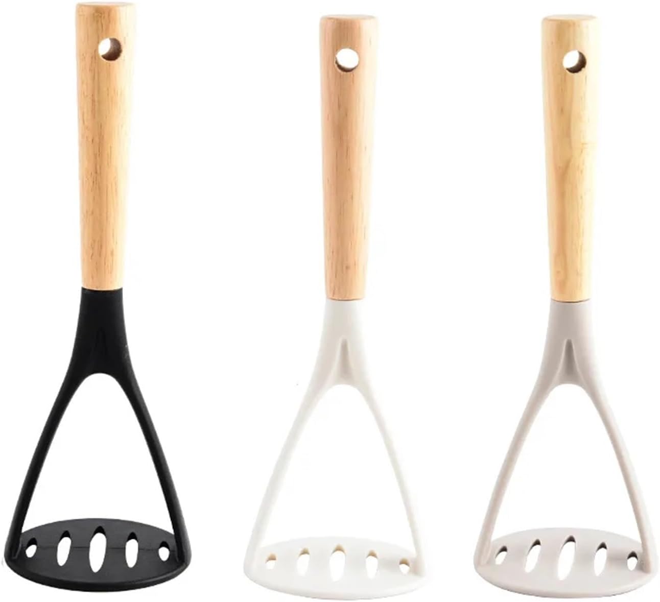 Dual-Function Silicone Press - Heat-Resistant Potato Masher & Garlic Crusher, Cross-Border Cooking Gadget(Gray)