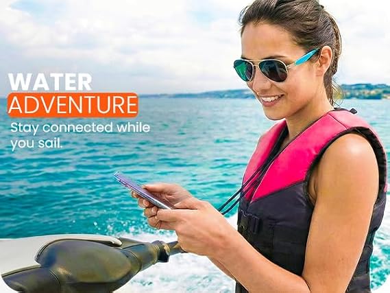Phone Lasso Tether Set Adjustable Neck Strap & Wrist Strap with 2 Grip Patches, Fits Most Cases, Compatible with iPhone, Samsung, Android, Lightweight Hands-Free Phone Holder