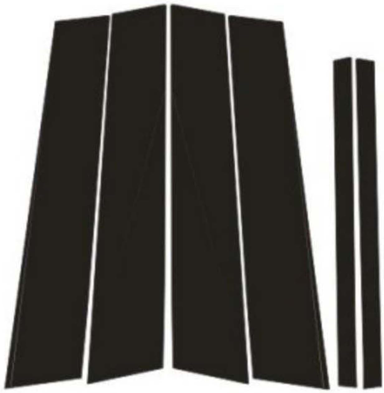 Car Pillar Sticker for Mercedes-Benz GLA 2015-2019, Anti Scratch Window Outer Pillar Panel Set Side Door Window Cover Trim Kits