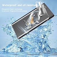 Yonntmmi Schutzfolie für OnePlus 12 4+1 Stück, flexibler TPU-Folie mit Kameraschutz Panzer Schutz Glas, Blasenfreie Weich/Anti-Kratzer/HD TPU für Panzerglas für OnePlus 12 [Non-Panzerfolie] – Ansicht 3