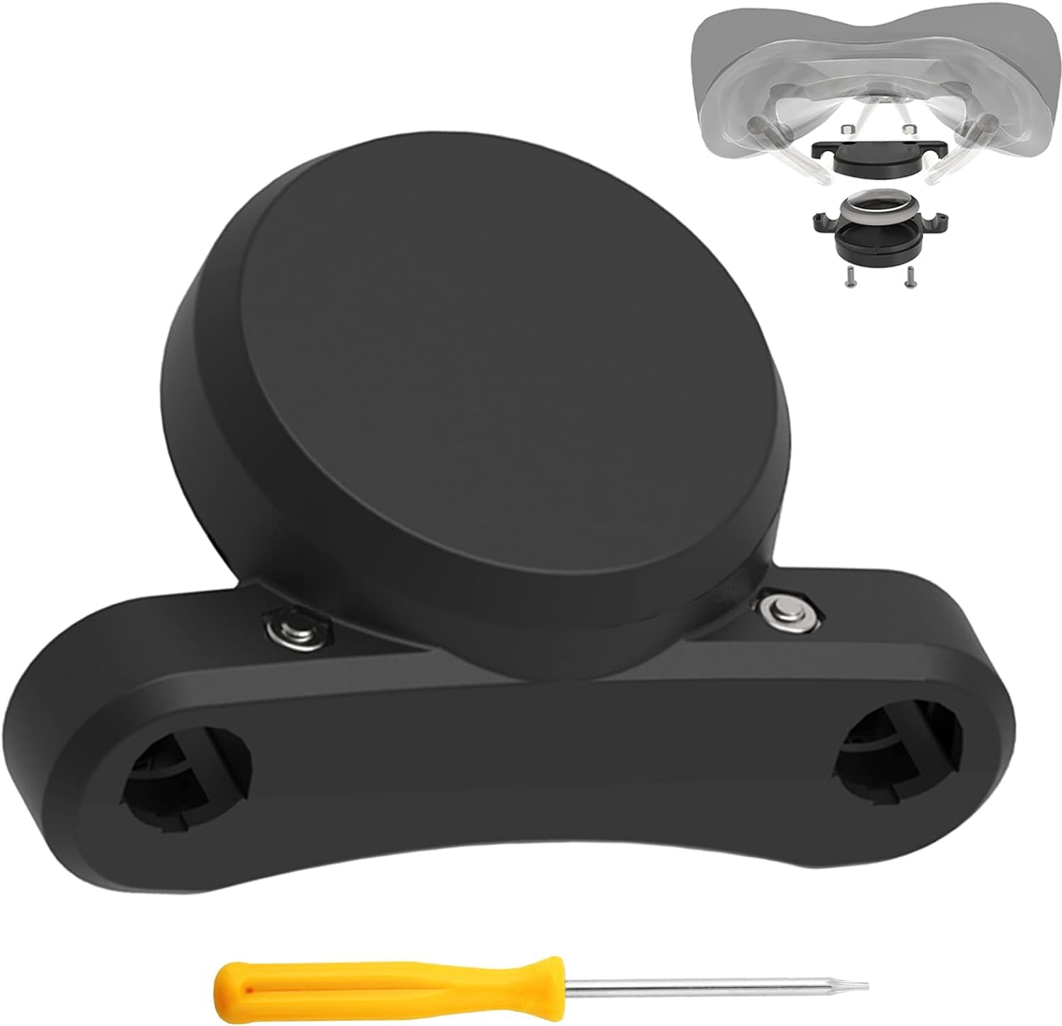 DMNQ AirTag Support de vélo sur la selle avec traceur GPS antivol avec vis de sécurité et outils, pour tous les vélos de VTT - Localisation facile du vélo