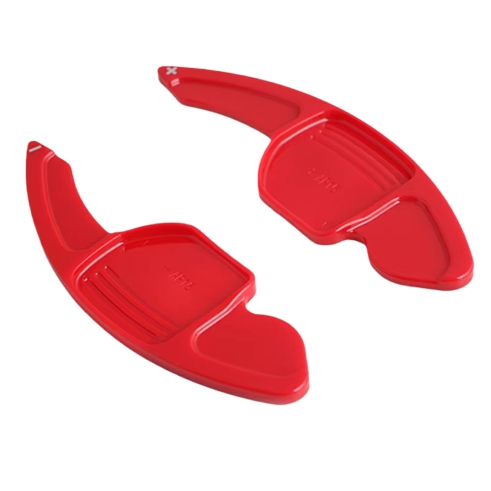 Leve Volante Auto Paddle Comandi Compatibile Con C&upra Per Ateca 2018 2019 2020 ABS Cambio Volante Paddle Estensioni Cambio Coperture(Red)