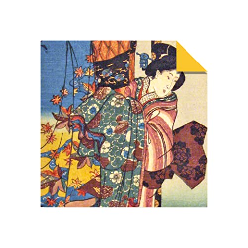 Origami Paper Geisha Prints 48 Sheets 6 3/4