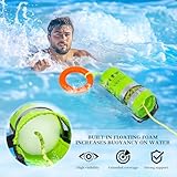 AOLEBA Water Rescue Throw Bag with 8MM Reflective Rope, 1900lbs Tensile Strength Emergency Safety Gear for Boating, Kayaking, Rafting, Floating Throw Bag Throwable Device with Quick Deployment Design