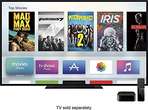 Apple Tv 32Gb 1080P Hd Streaming Media Player With Dolby Digital And Voice Search By Asking The Siri Remote (4Th Generation), Black (Renewed) #TOP6