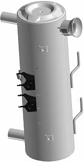 ATV Exhaust Silencer Weld, High Temp Powder Paint, Black, Genuine OEM Part 1262229-489, Qty 1