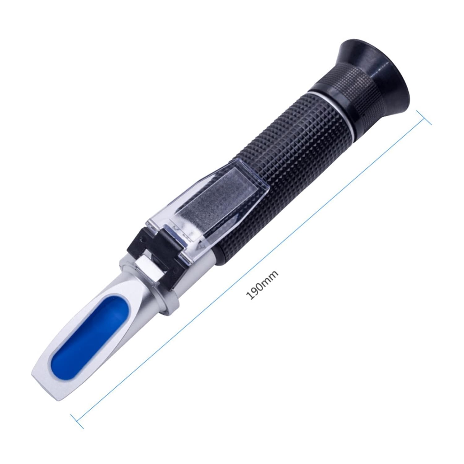 Refractometer, Handheld Alcohol Concentration Detector of Liquor Alcohol Meter Refractometer 0-80% v/v Alcoholometer