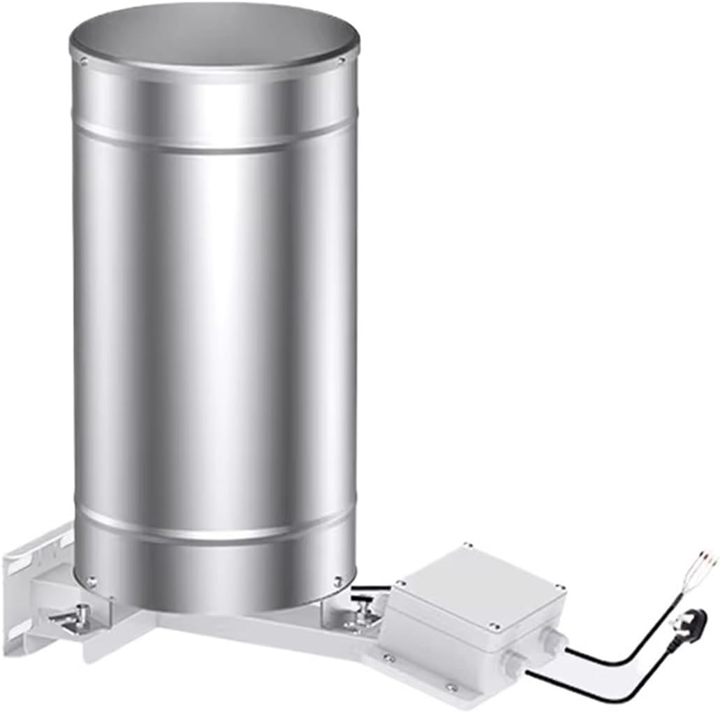 Tipping Bucket Heated Rain Precipitation Sensor Rainfall Alarm Transmitters Monitor Stainless Steel Weather Station | 0.2mm Pulse