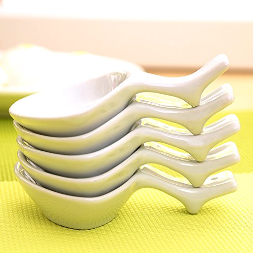 6 Pcs Chinese Fine Porcelain Chopsticks Spoon Fork Rest Holder Knife Holder (Set Of 6) #TOP3