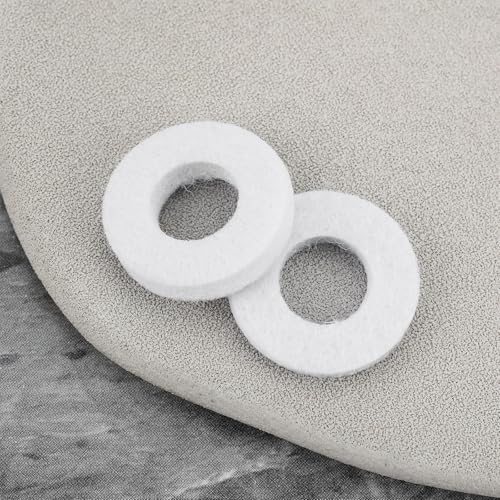 YINETTECH Filzscheiben 24 X 11,5 X 6 Mm für Den Schutz von Motorwellenlagern Getrieben Und Übertragungskomponenten 20 Stück
