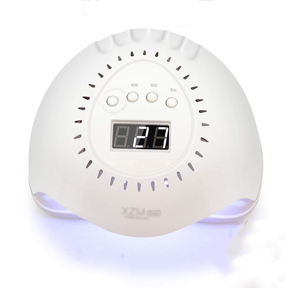 Lámpara de 120 W, lámpara LED para uñas de alta potencia para uñas, todos los esmaltes de gel, secador de uñas, Sensor automático, luz LED solar, herramientas de manicura para decoración de u