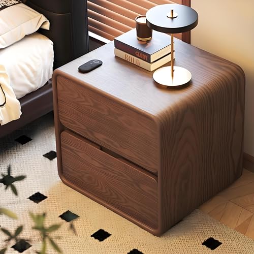ナイトテーブルベッドサイドテーブル ベッド横 テーブルベッドサイドチェストbedside table drawer床??寝室 棚night stand小さめスリム引き出し付きおしゃれ(A, 45x40x47cm)