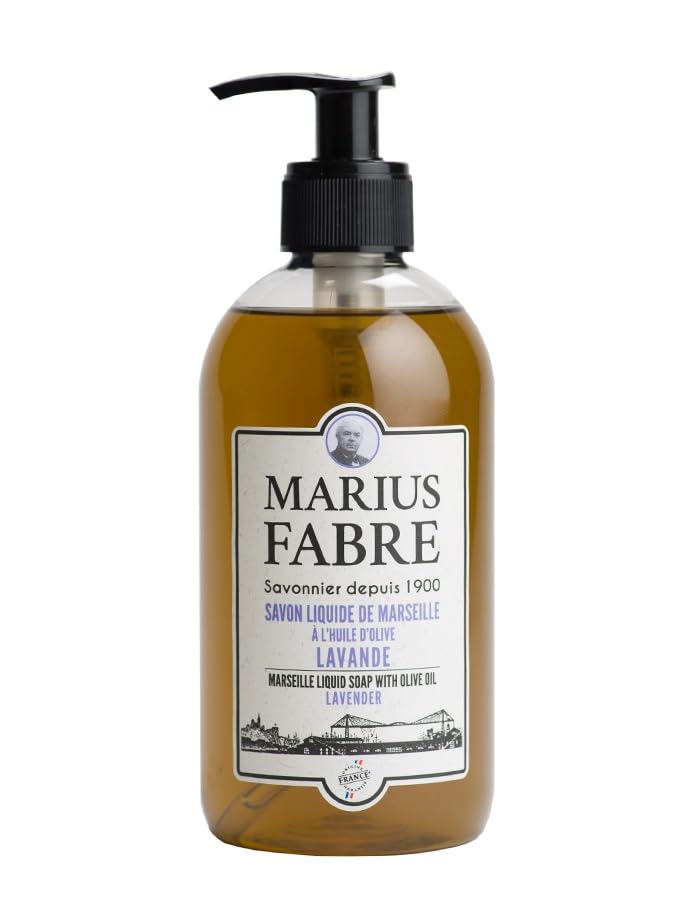 Marius Fabre Marseilles Liquid Soap Lavender 400ml 13.5 fl oz