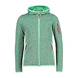CMP, Hooded Knit Tech fleece, MENTA-WATER, 152, Minz-Wasser