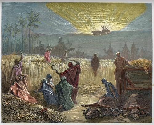 Cuadro decorativo para pared en lienzo vintage, obra de Gustave Doré de 60x90cm