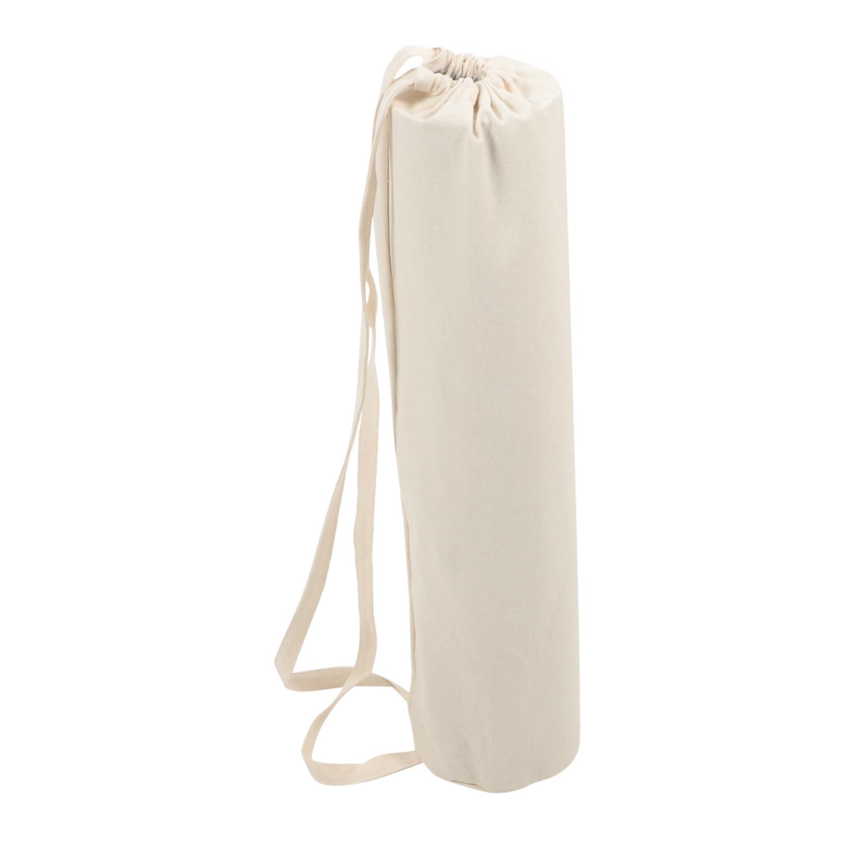 ibasenice Yoga-aufbewahrung Tasche Reise-yogamatte Trainieren Träger Für Sportmatten Veranstalter Die Tragen Tragbare Yoga -Tasche Leicht Joga Für Frauen Weiß Stoff