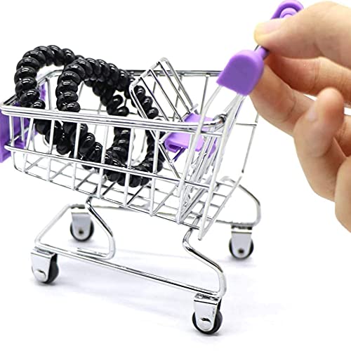 Liummrcy Kreativer Mini-Einkaufswagen, Mini-Supermarkt-Handwagen Spielzeug-Einkaufswagen Einkaufswagen Spielzeug-Mini… – Bild 6