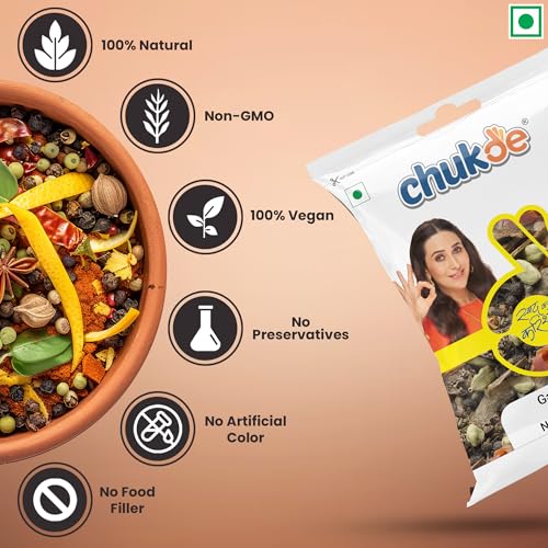 Image of Chukde Garam Masala Whole 200gms | Indian Spice Blend for Rich Flavors | Ideal for Traditional Indian Dishes - Whole Blended Spice Mix