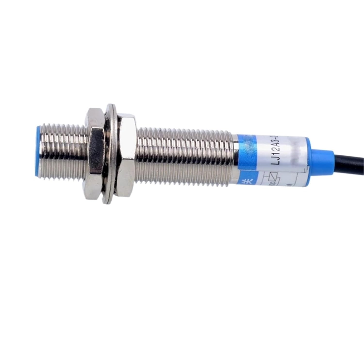1pcs LJ12A3-2-Z 12MM Embeded Type Inductive Proximity Switch NPN/NPN NO/NC/1NO1NC Output with 2MM Detection Distance(AC,Two Wire_NO_AC 110-220V)
