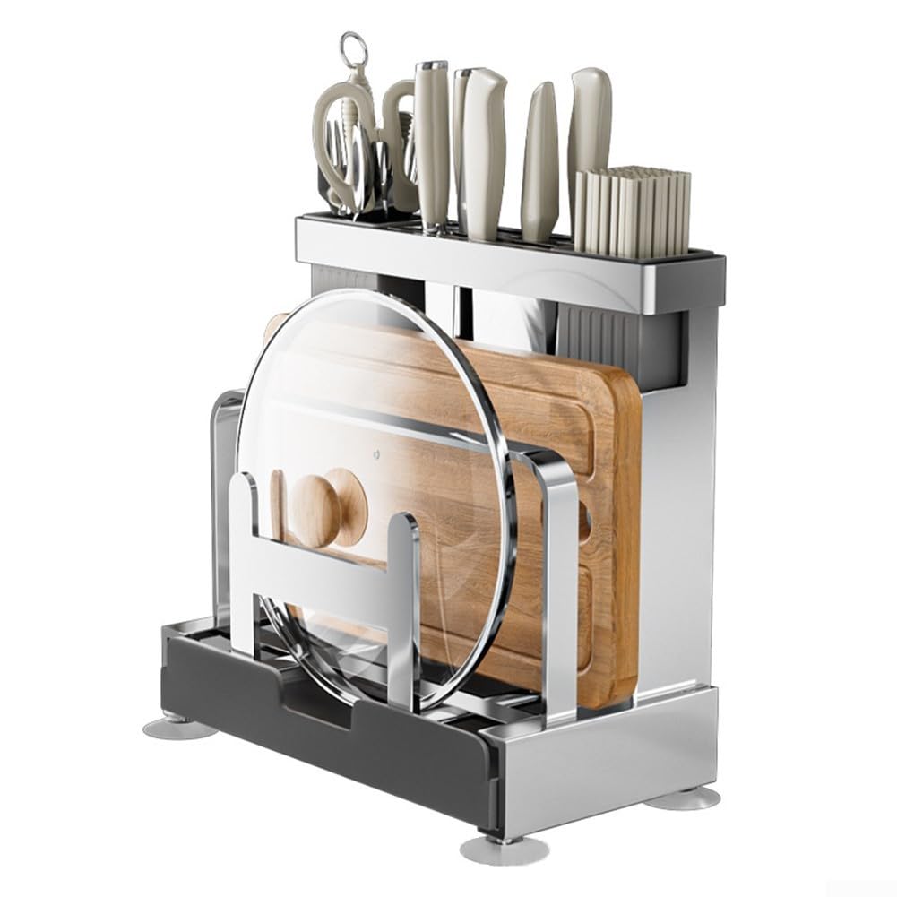 Étagère de cuisine en acier inoxydable 304 pour organiser vos plans de travail
