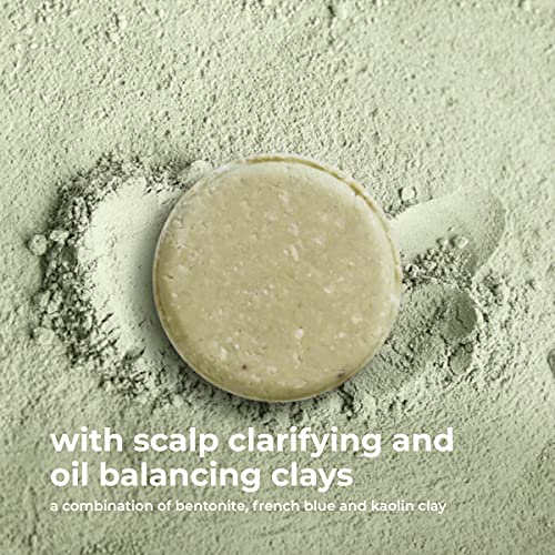 Image of Scalp Clarifying Shampoo Bar For Oily Scalp Slay With Clay, 85g