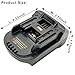 Replacement for Makita 18V LXT Lithium Battery Cordless Tool Adapter, Convert for Black+Decker/Stanley/Porter-Cable 20V Lithium Battery to Makita 18V Lithium-Ion Batteries Converter