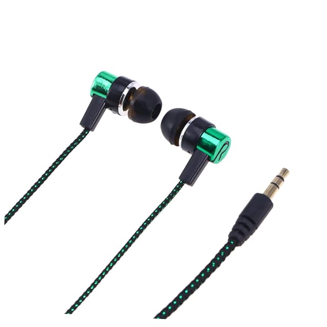 DOITOOL Heavy Bass in Ear Earphones with Plug Ergonomic Noise Cancelling Wired Headset with Cloth Braided Cable for