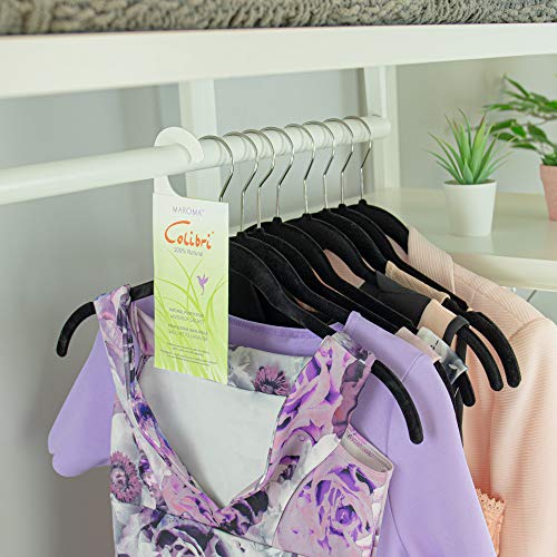 HANGERWORLD Bolsa antipolillas natural a la lavanda, perfume ropa para colgar en el armario