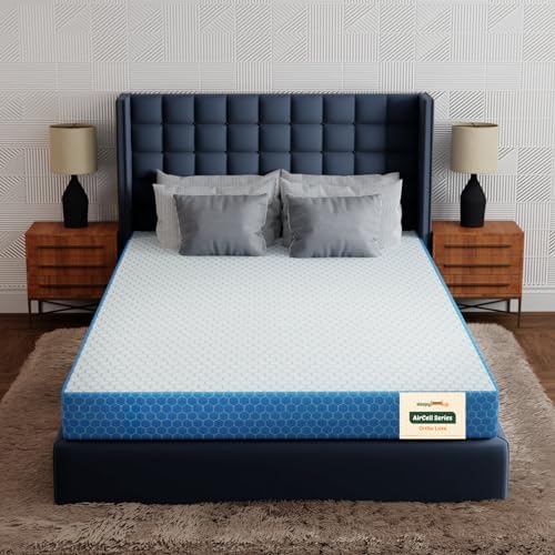 SleepyHug AirCell Ortho Luxe Plus 6 inch Orthopedic Mattress, CoolFlow