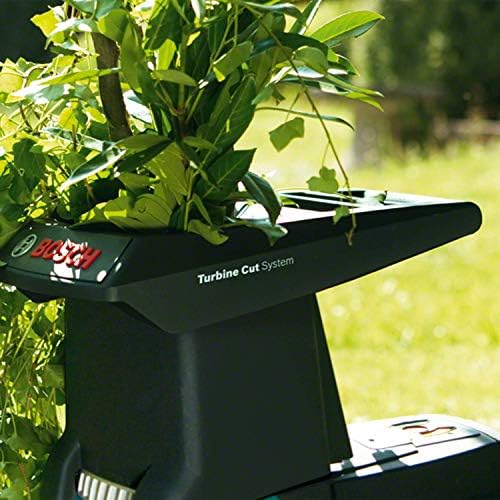 Bosch Garden Shredder AXT 25 TC (2500 W, Plunger for Trimmed Material, 53-litre Collection Box, Material Throughput: 230 kg/h, Max. Cutting Capacity: Dia. 45 mm, in Carton Packaging)