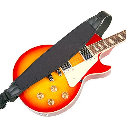 Neotech Mega, Long Guitar Strap (8301042),Black, 36" - 45" #TOP3