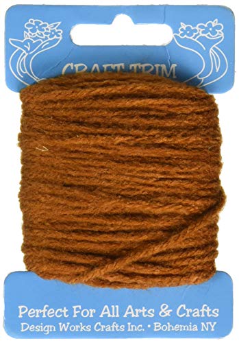 Design Works Crafts 10020 Brown Yarn Card
